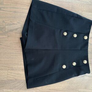 Zara black shorts size Medium